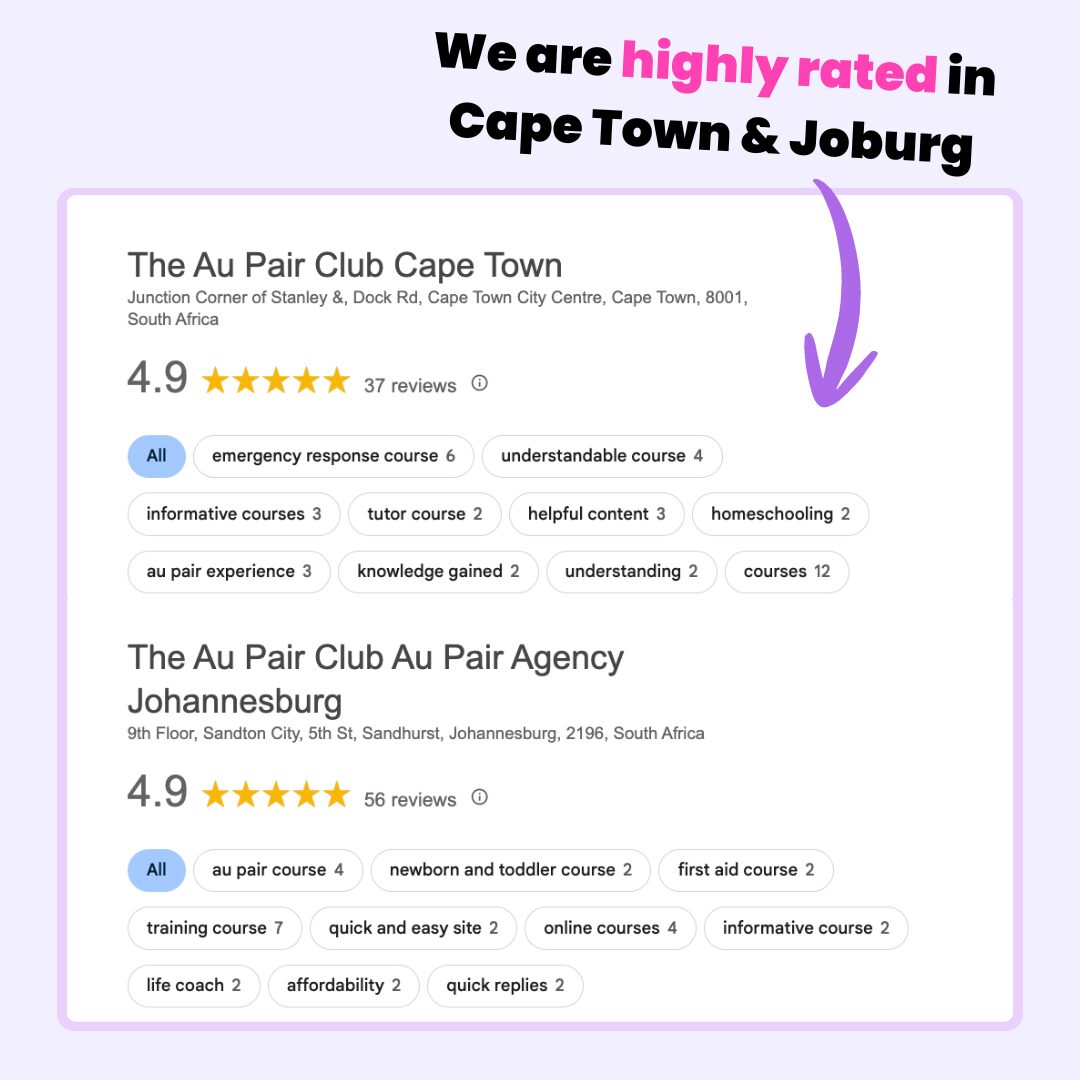 au pair course special